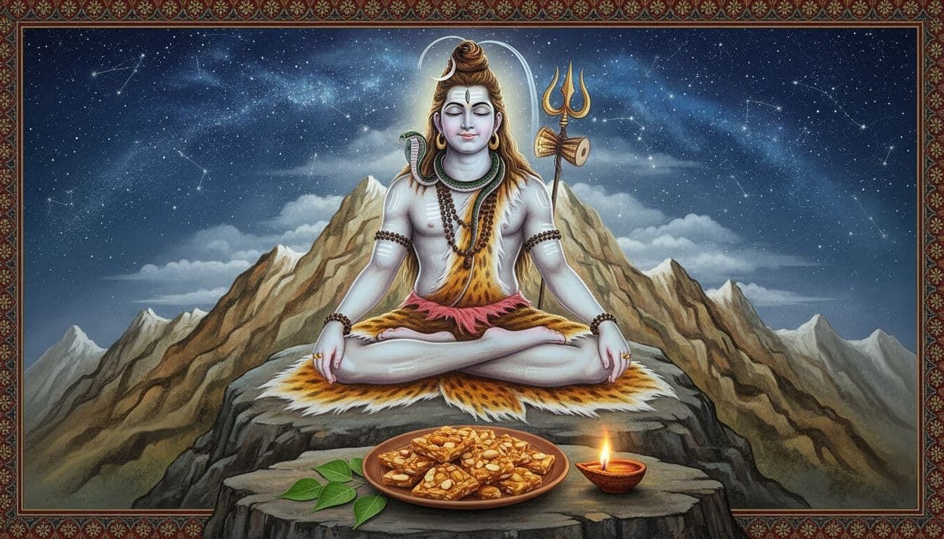 Gud Paak for Shivratri: Peanut Chikki Sweet Prasad Recipe