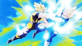 Goku e Vegeta (Franquia Dragon Ball) são dois seres com vigor altíssimo, permitindo com que eles lutem por horas e horas.