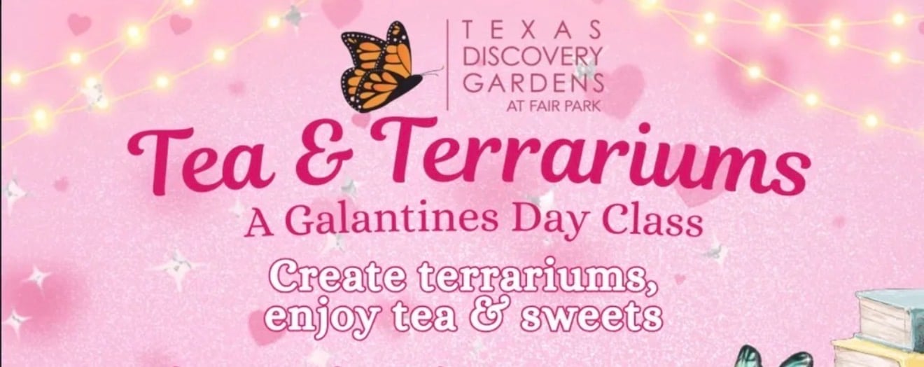 Tea and Terrariums Galentine Day