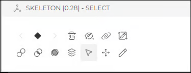 Skeleton object class attribute window