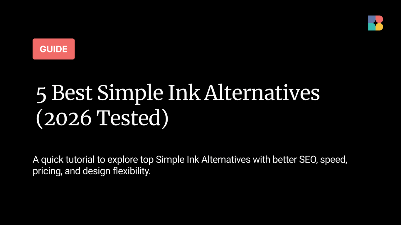 5 Best Simple Ink Alternatives (2026 Tested)