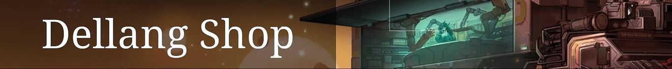Dellang Shop Equipment Hero Banner — CZN Tiertactix