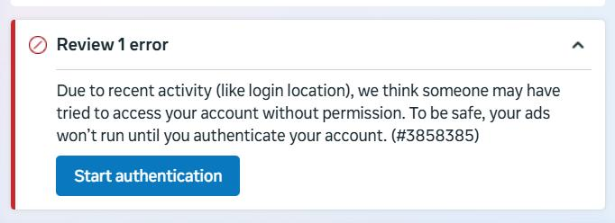 How to fix “access-your-account without permission” on Meta