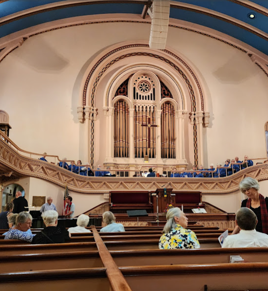 Grace Church 內景 GOOGLE地圖( Richard Sanford, Jr. 攝)