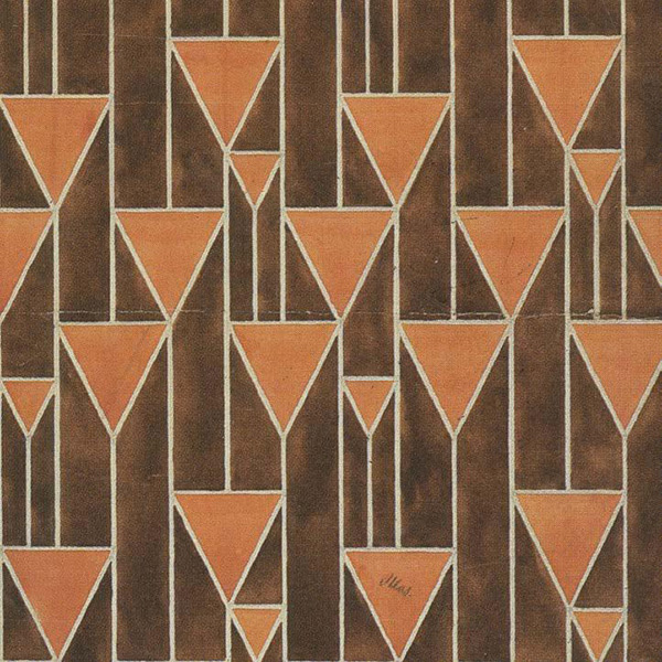 Pattern from the Viennese Workshop (est. 1903).