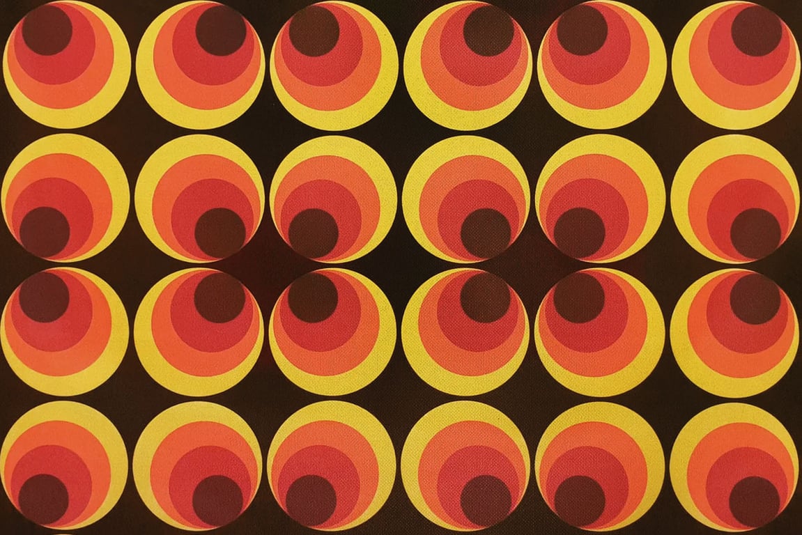 70’s – Classic wallpaper patterns (source unknown)