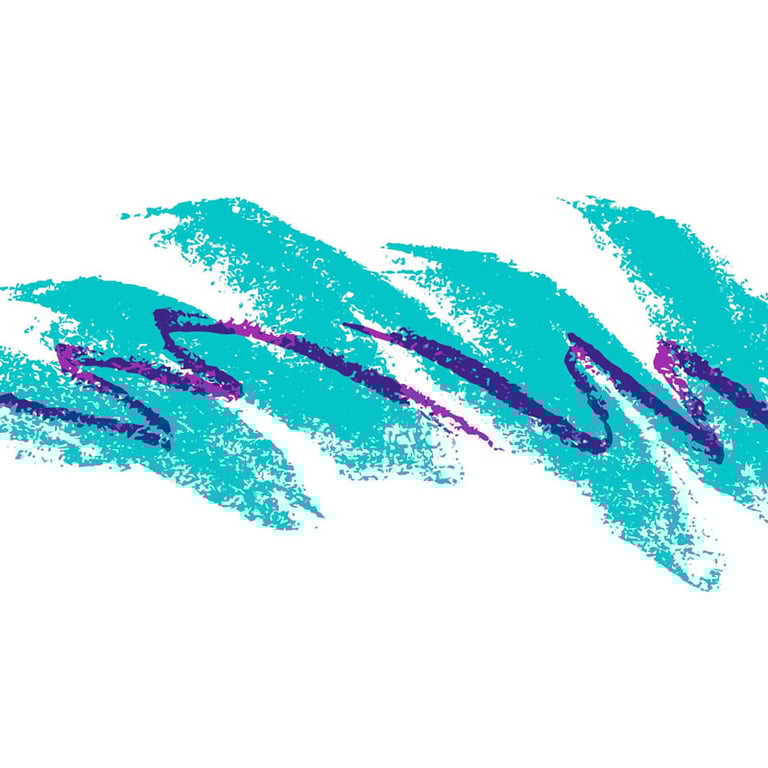 90’s – “Jazz” paper cup motif by Gina Ekiss