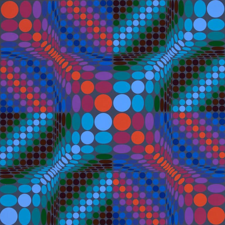 Delocta by Victor Vasarely (1979)
