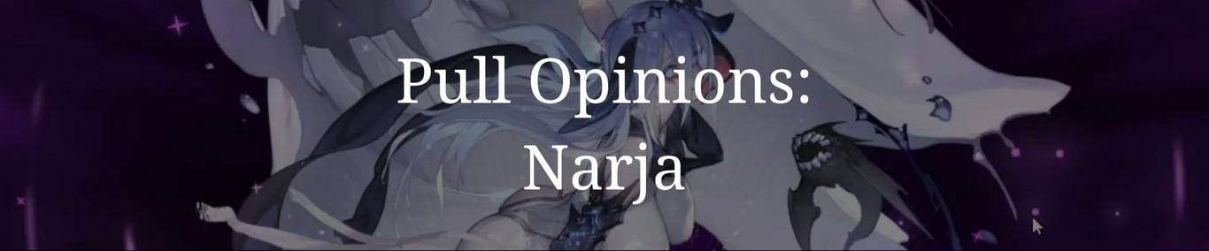 Hero Banner, Pull Opinions: Narja — CZN | Tiertactix