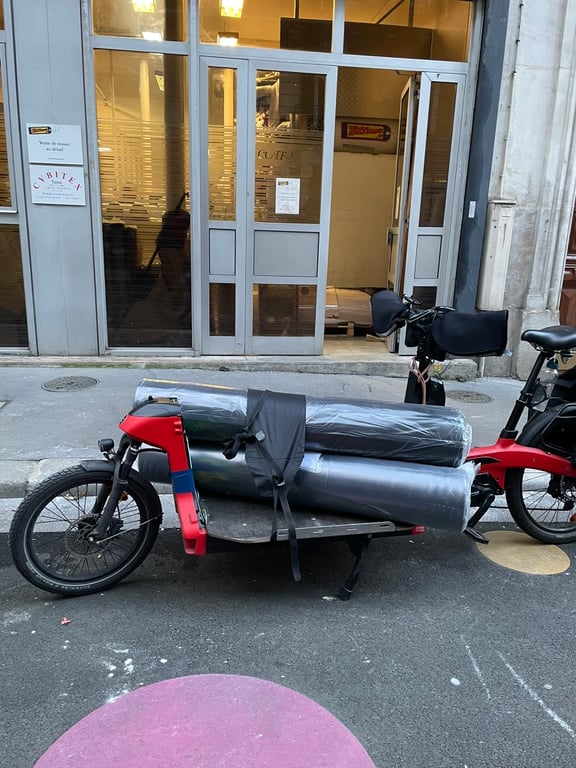 Transport de rouleaux de coton à gratter pour Home Consult 75