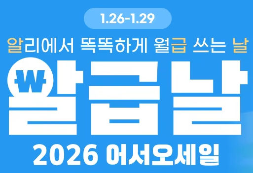 알리 알급날 세일 일정