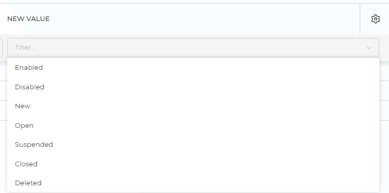 Values shown in the Changelog tab