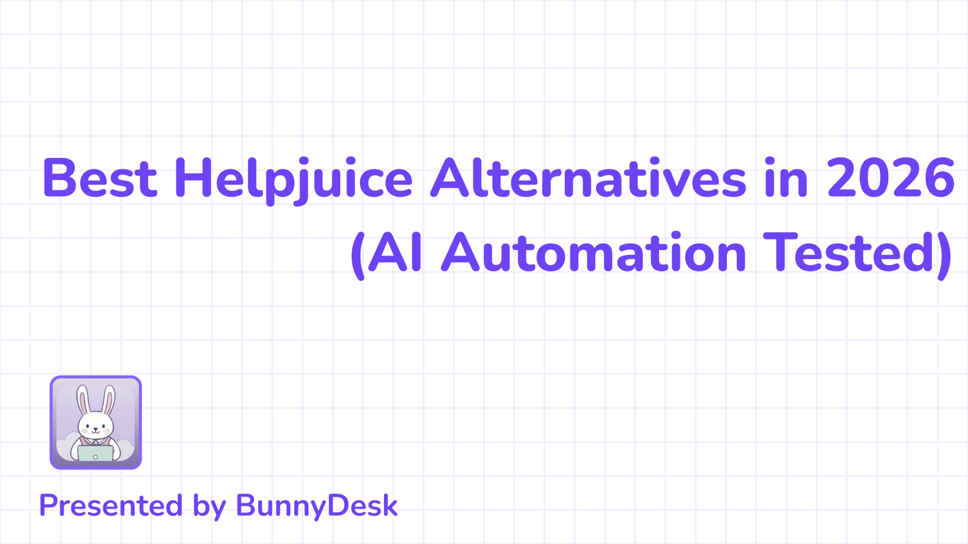 7 Best Helpjuice Alternatives in 2026 (AI Automation Tested)