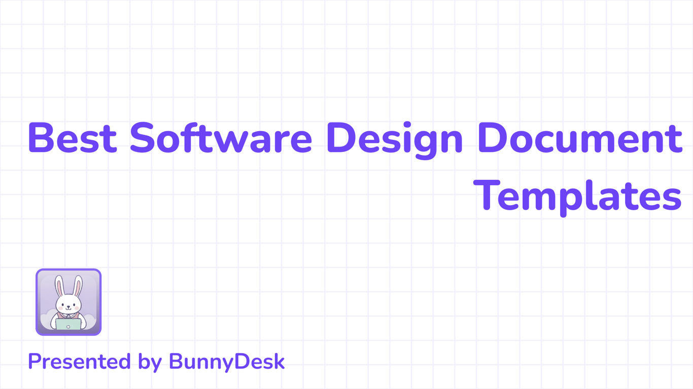 8 Best Software Design Document Templates