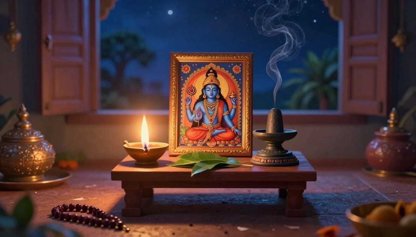 Shiva Chalisa Lyrics and Mahashivratri Aarti for Night Worship
