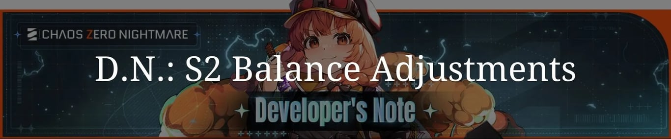 Hero Banner, S2 Balance Adjustments — CZN | Tiertactix