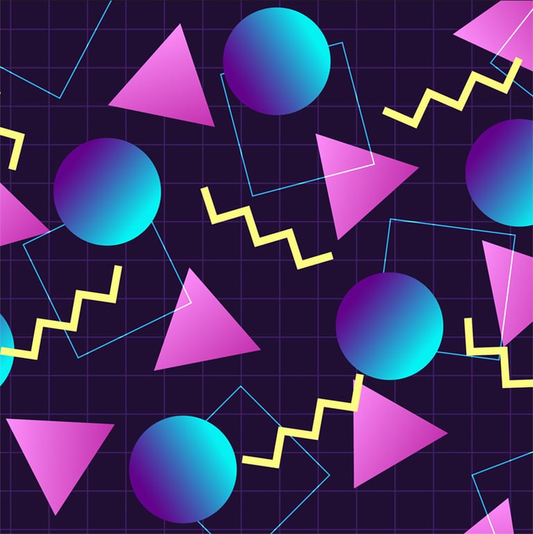 Gradients and blending modes became a piece of cake with the advent of computer graphics.