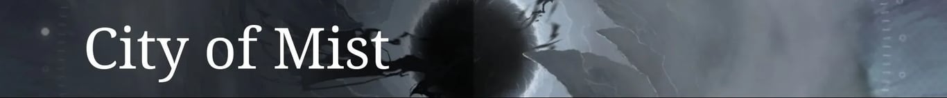 City of Mist, Equipment Hero Banner — CZN Tiertactix