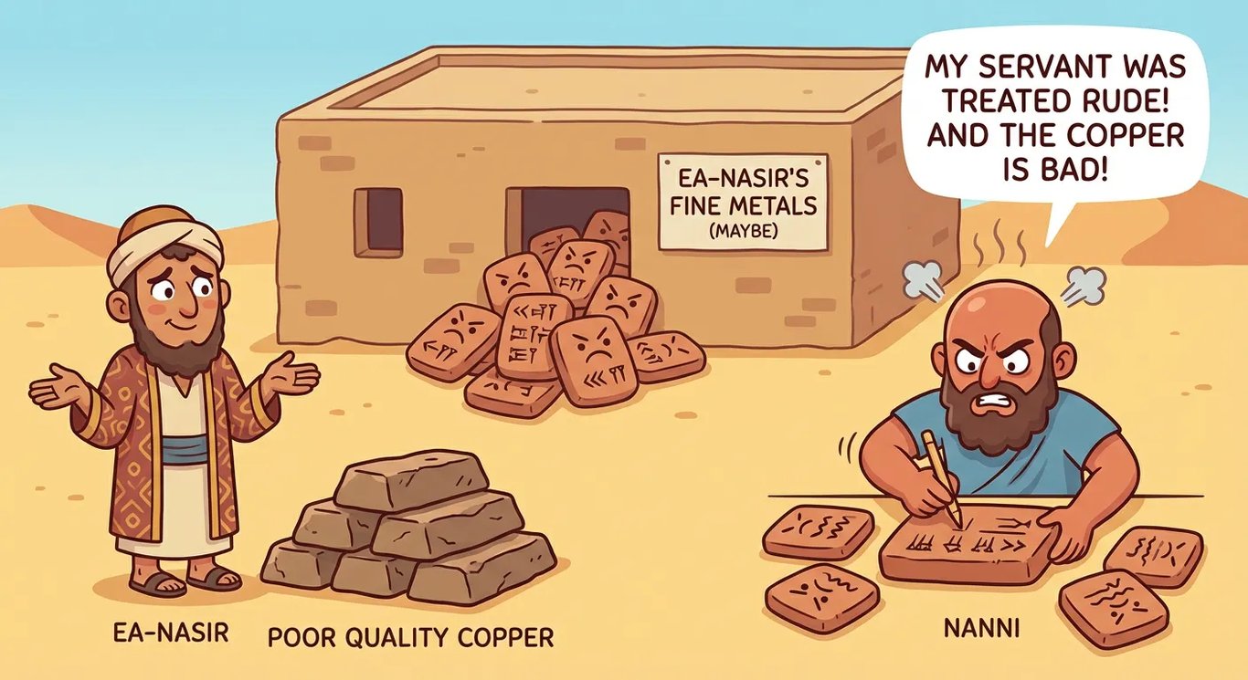 The World's Oldest Customer Complaint: What Ea-nasir Taught Me About Integrity