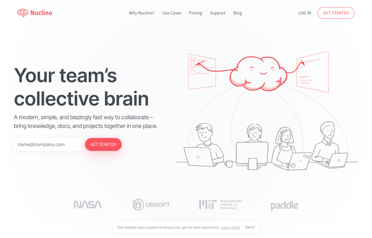 Nuclino internal wiki