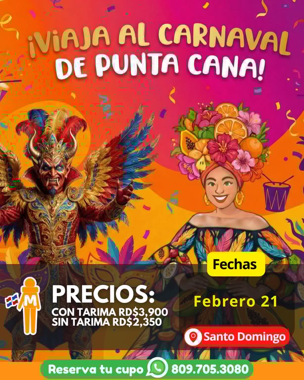 Viaja al Carnaval de Punta Cana