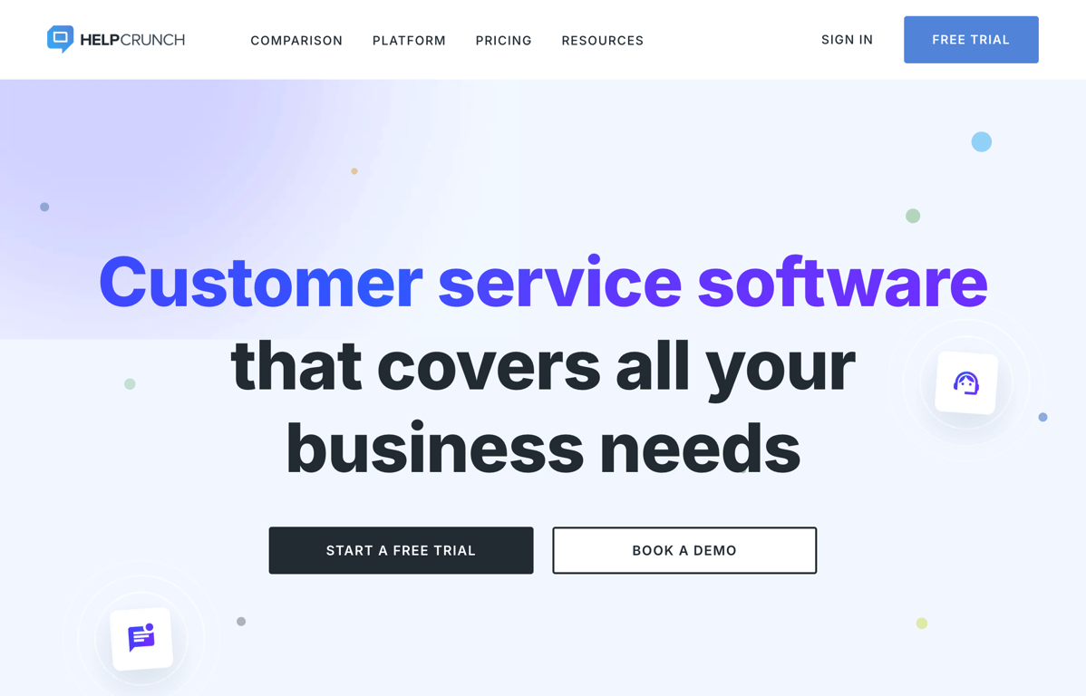 HelpCrunch knowledge base