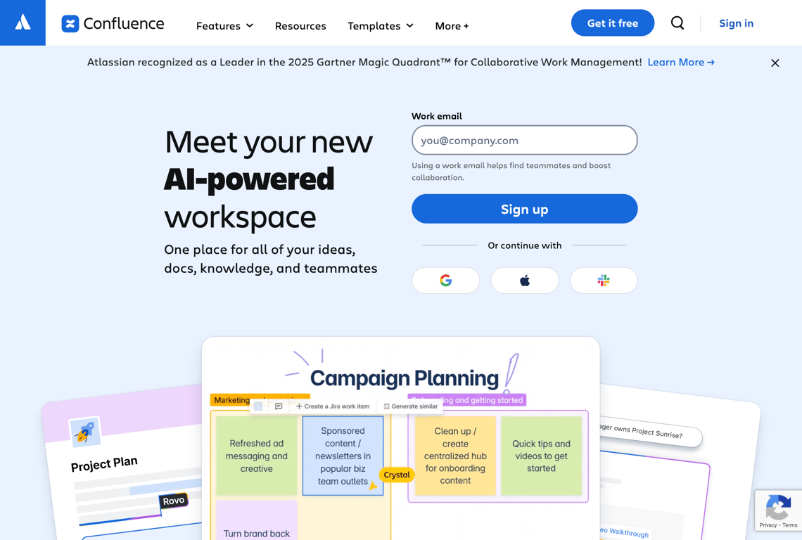 Confluence documentation platforms