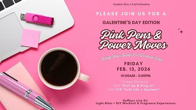Pink Pens & Power Moves