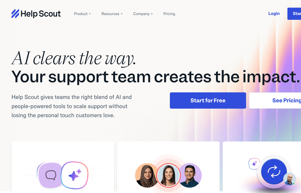 Help Scout self-service knowledge base