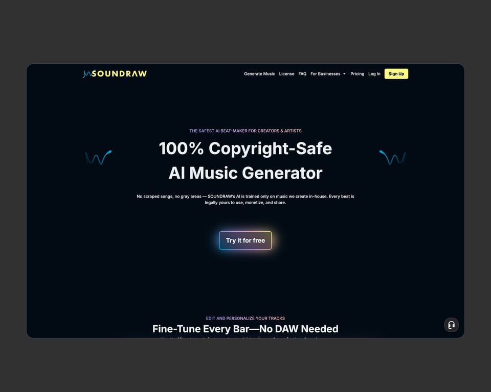 Soundraw AI Music Generator – Maximum Customization for Video Creators