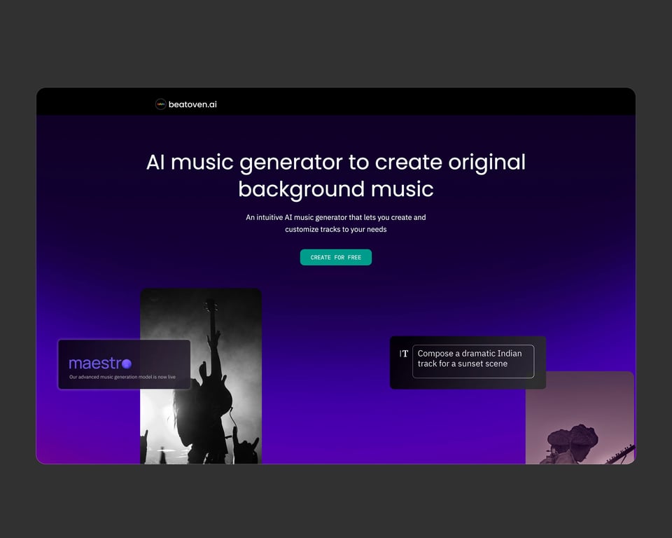 Beatoven – AI Tool for Background Tracks Without the Extra Settings