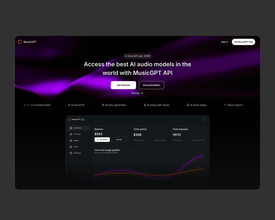 MusicGPT: Your Full-Stack AI Studio for Music Creation