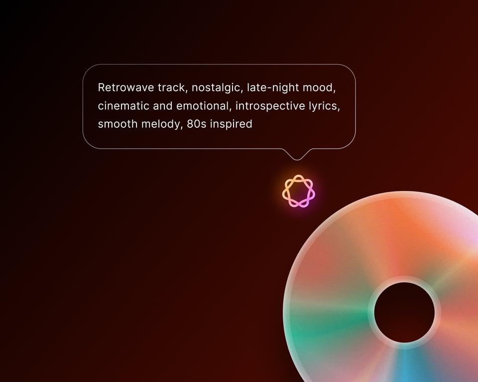 AI Music Maker Creating Digital Sound