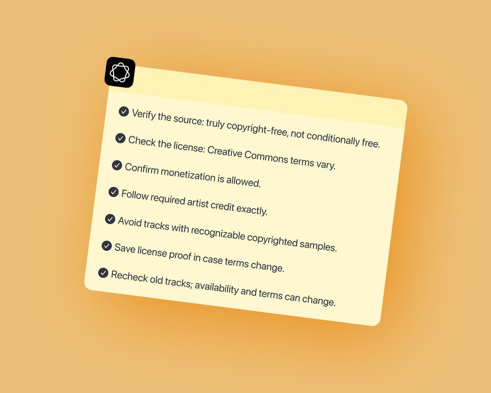 Still looking for tracks manually? Use this checklist first