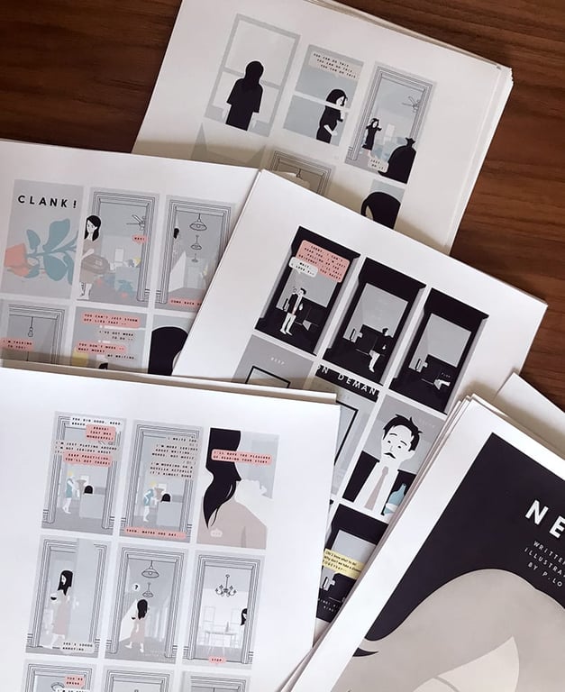 Neko, a graphic novel I wrote and illustrated 