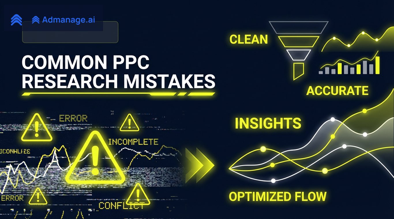 Common PPC Research Mistakes