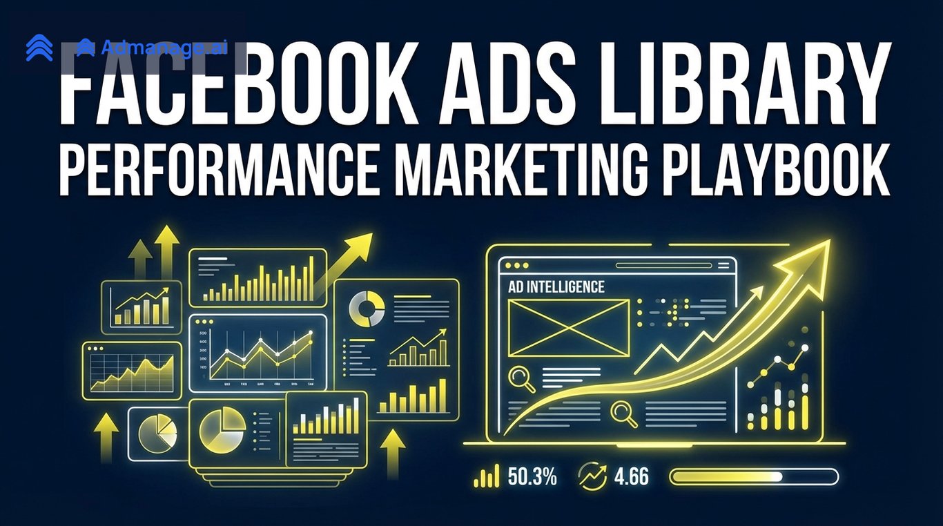 Facebook Ads Library for Performance Marketers (2026): The Admanage Playbook