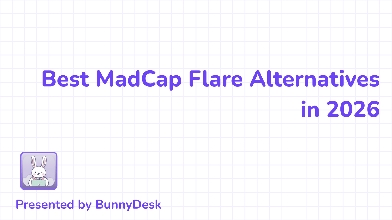 7 Best MadCap Flare Alternatives in 2026