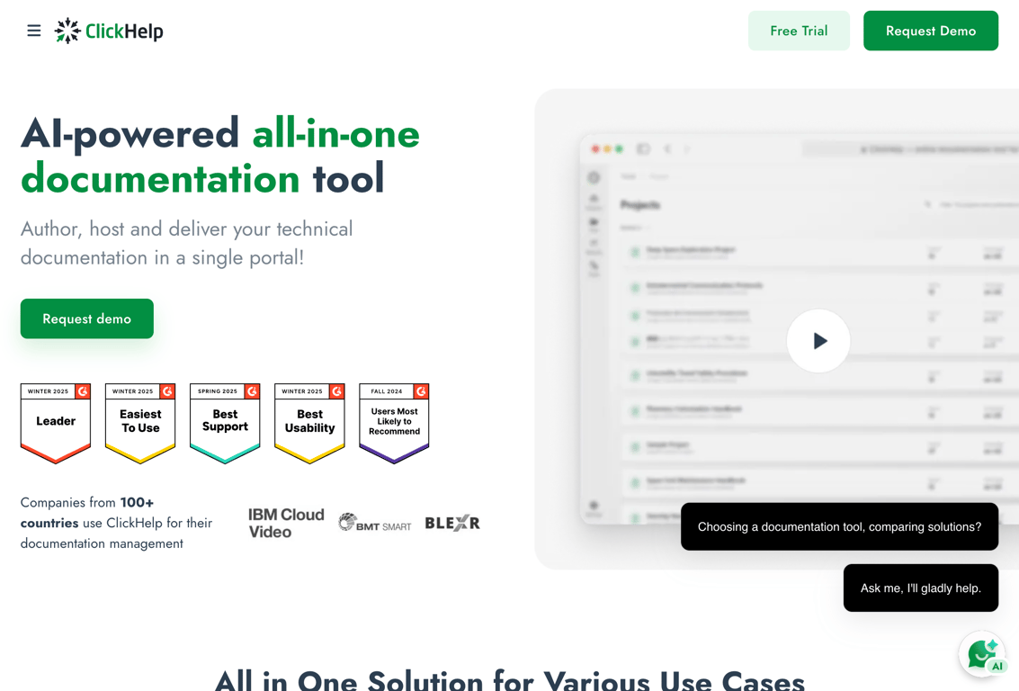 ClickHelp browser-based help authoring tool