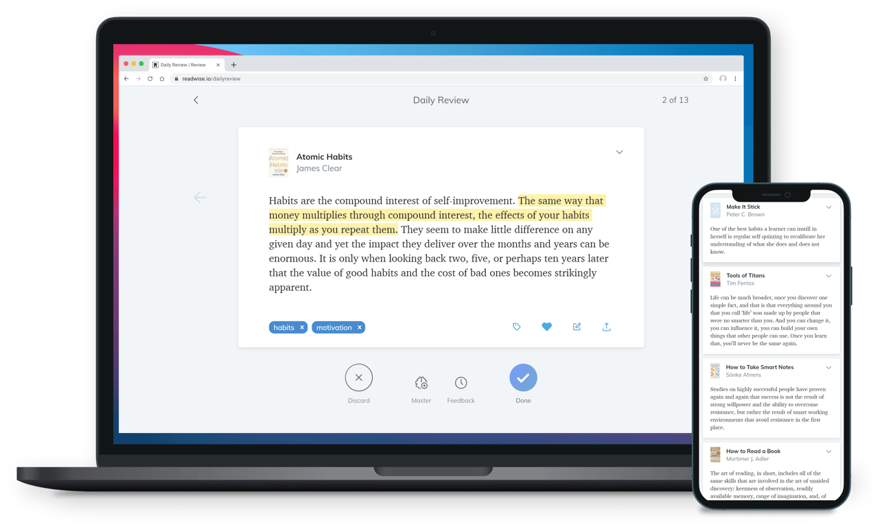 Readwise and Readwise Reader are my second brain for everything I read