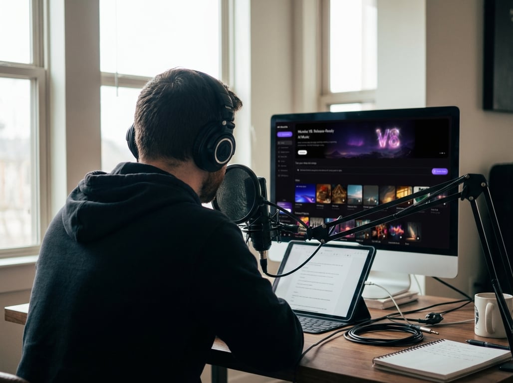 Mureka AI music and voice generation for YouTube