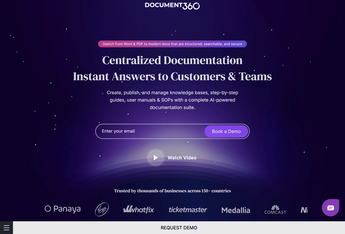 Document360 help center platrform