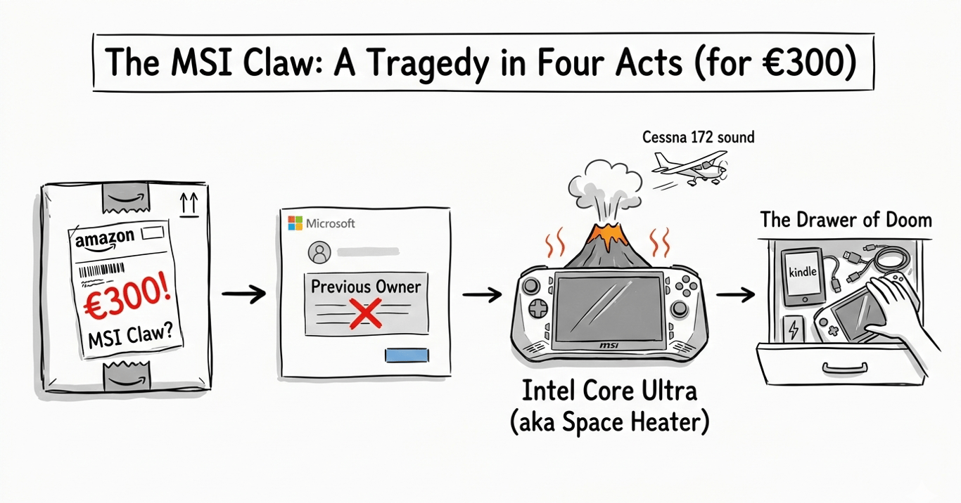 The MSI Claw: A €300 Paperweight for the Modern Nostalgic