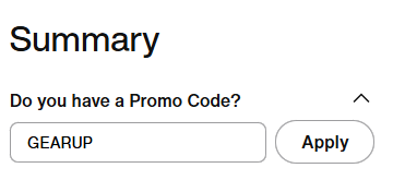 Nike Promotion Code 적용