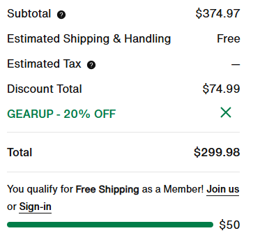 나이키 프로모션 코드 적용 할인가