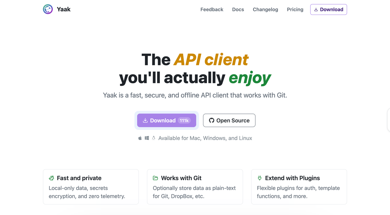 Yaak desktop API client