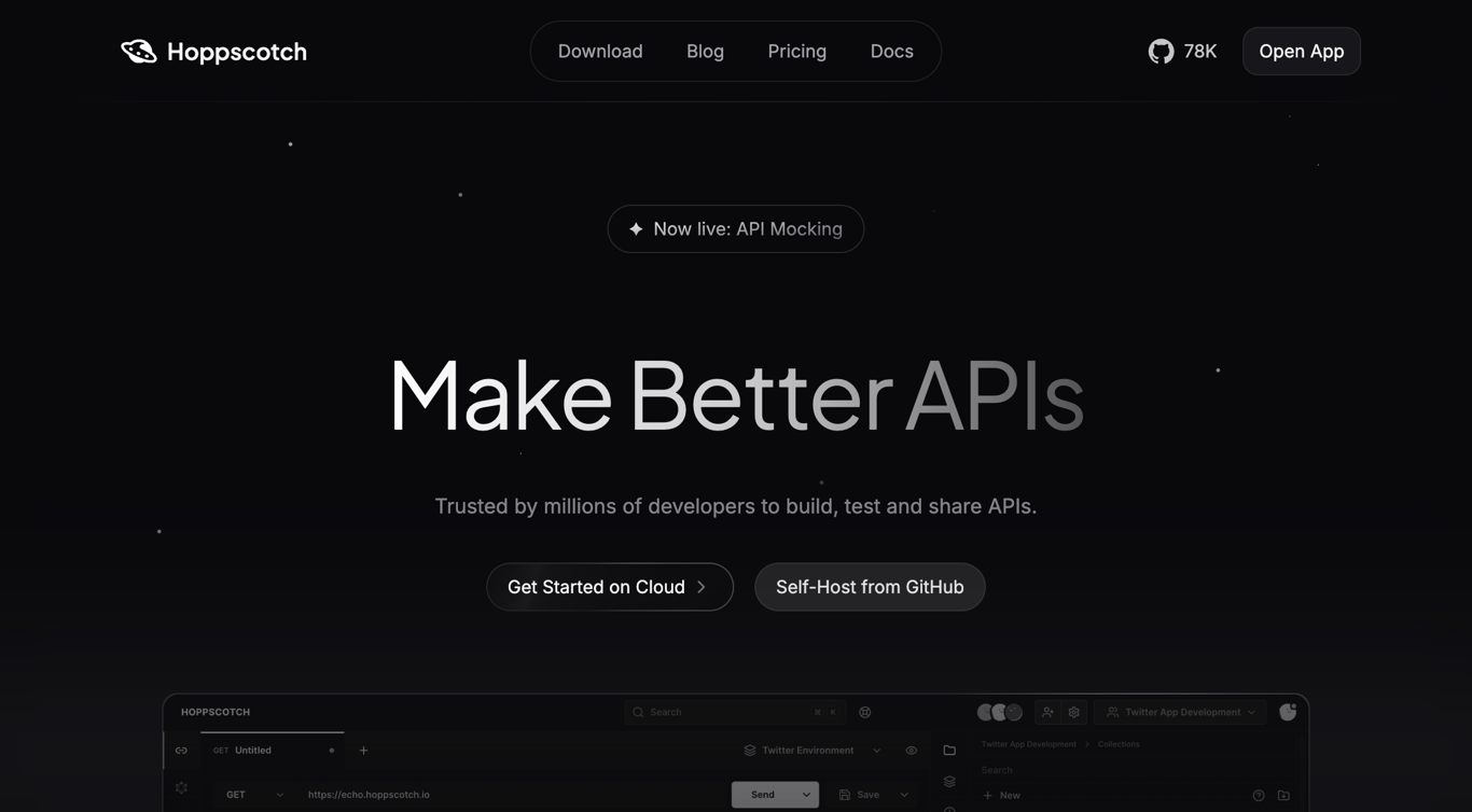 Hoppscotch browser API client
