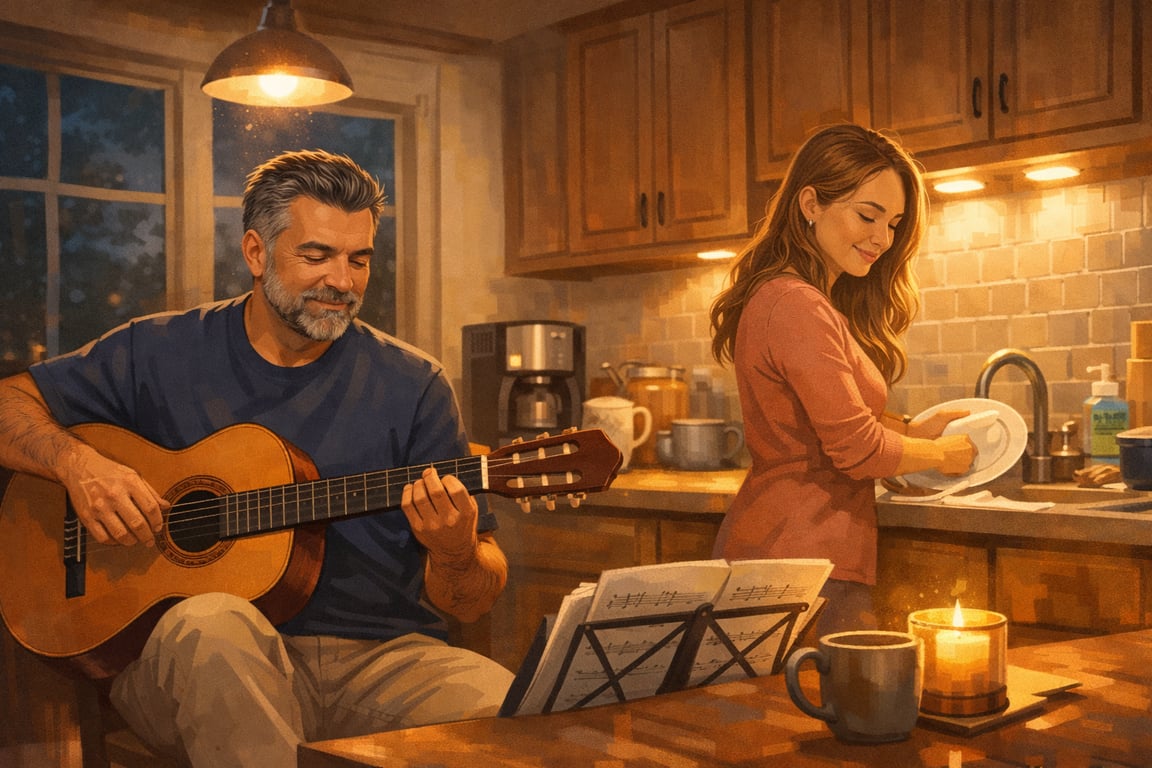 How Playing Guitar Helps When Life Gets Heavy