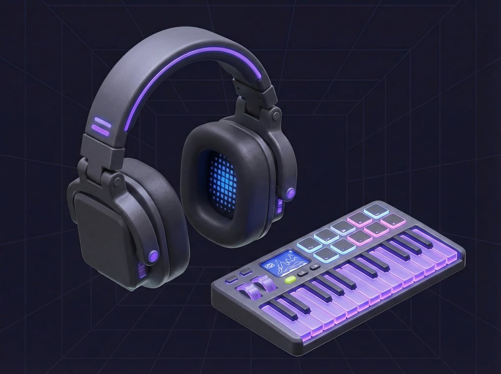 Audio mixing setup for AI rap vocal processing and production