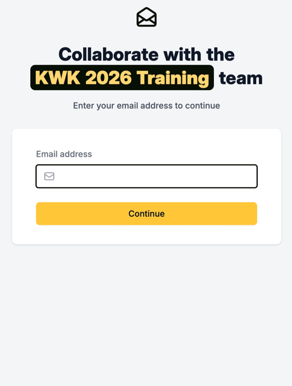 Enter your email address (Gmail preferred) 